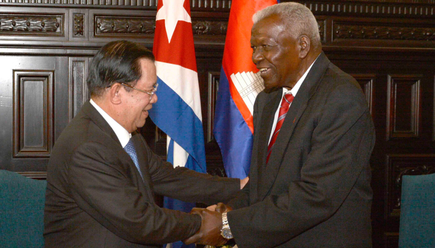 Esteban Lazo destaca relaciones entre Cuba y Cambodia