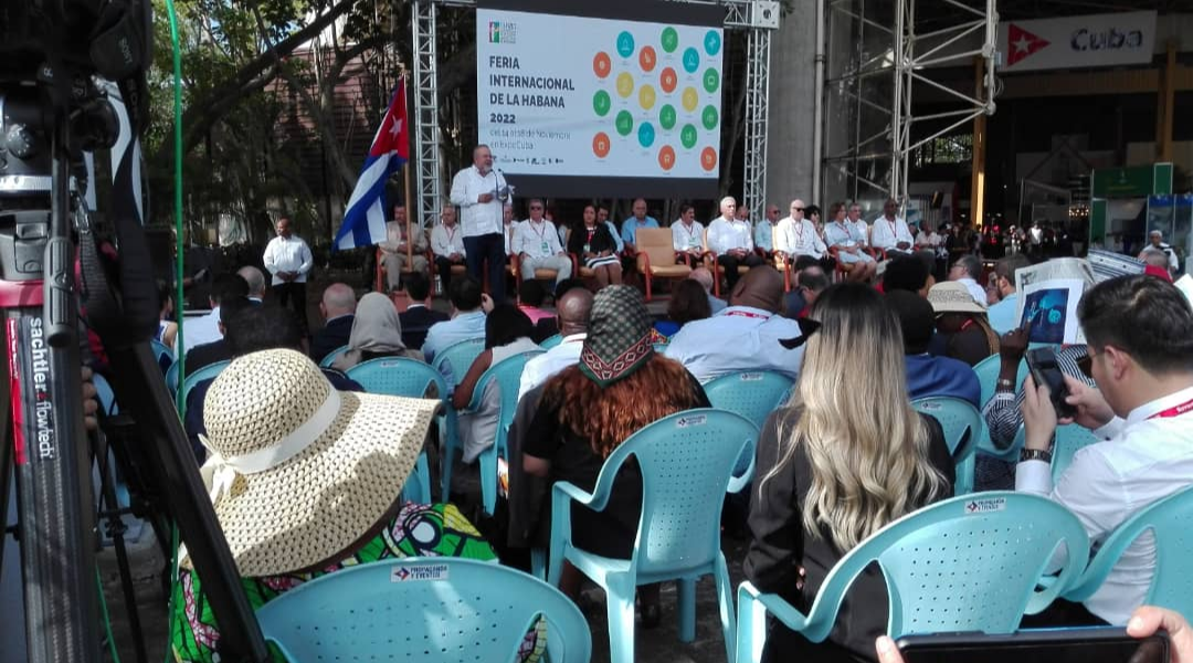 Asiste Presidente de Cuba a la apertura de FIHAV 2022