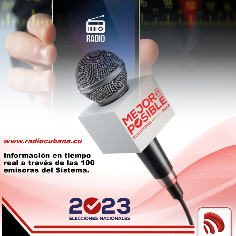 La Radio Cubana presente en Elecciones Nacionales 2023