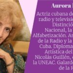 Aurora Pita: Flor cubano-española que nunca se marchitará