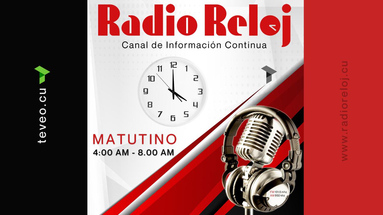MATUTINO, el noticiero estelar de Radio Reloj