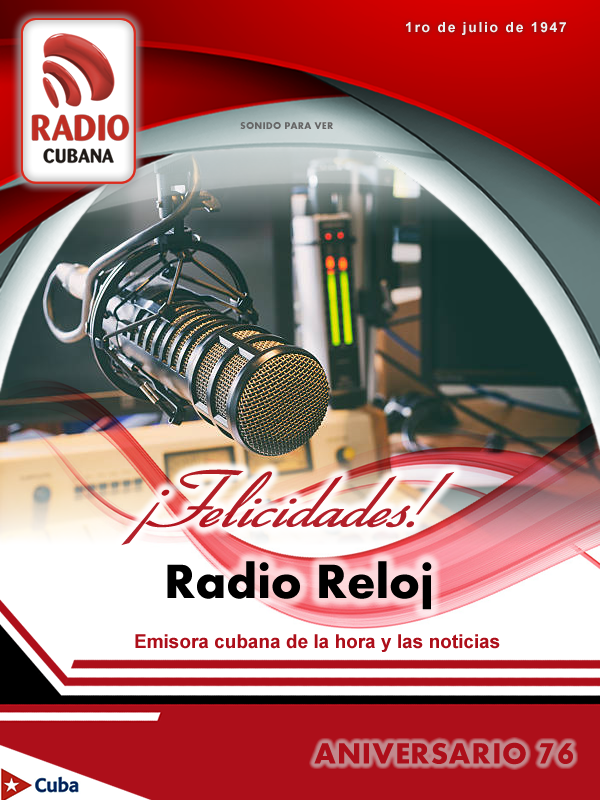 Lo está diciendo Radio Reloj…. Hace 76 años