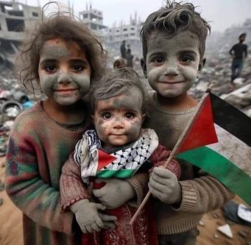 Los niños son los que mueren en el genocida ataque sionista a Palestina