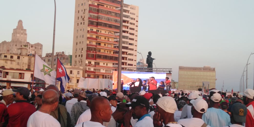 Dedican fiesta proletaria a la heroicidad de los cubanos