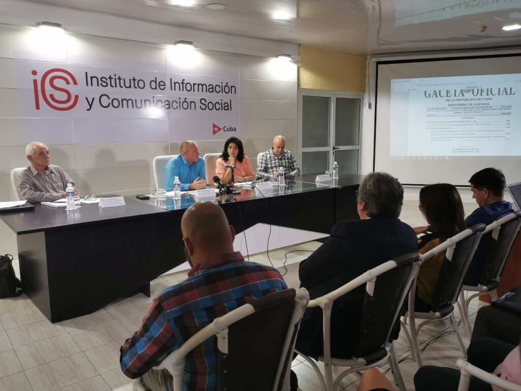 La Ley de Comunicación Social cubana, aprobada en la Décima Legislatura de la Asamblea Nacional del Poder Popular, el 25 de mayo de 2023, ya se encuentra publicada en la Gaceta Oficial de la República de Cuba.