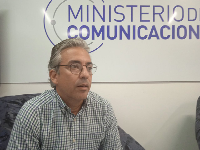 Wilfredo González Vidal‏, viceministro primero de Comunicaciones de Cuba