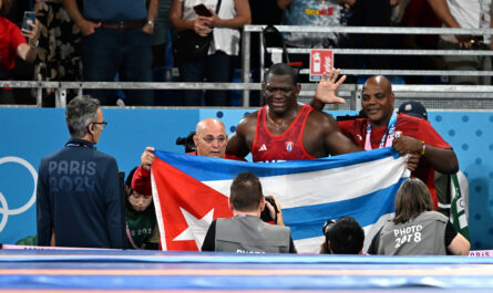 Mijaín es Cuba. Foto: Ricardo López Hevia
