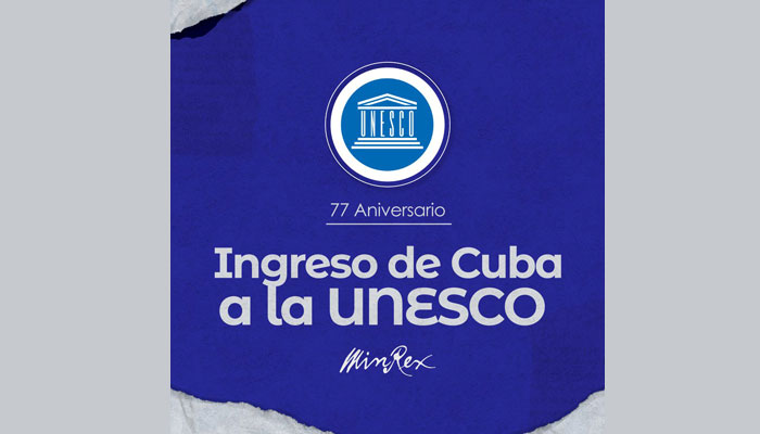Cuba ratifica compromiso con la UNESCO
