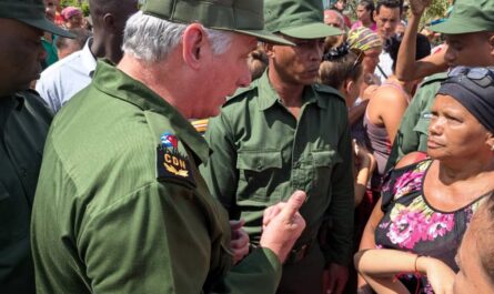 Díaz-Canel en Guantánamo: “Ni solos ni abandonados; Cuba está en función de ustedes”