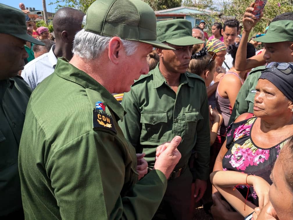 Díaz-Canel en Guantánamo: “Ni solos ni abandonados; Cuba está en función de ustedes”