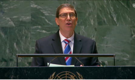 Intervención del Canciller cubano en la ONU