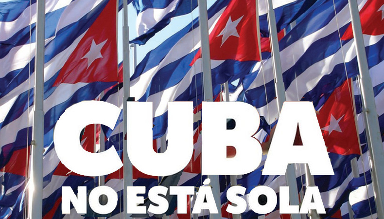 Recibe Cuba muestras de solidaridad desde diferentes partes del mundo