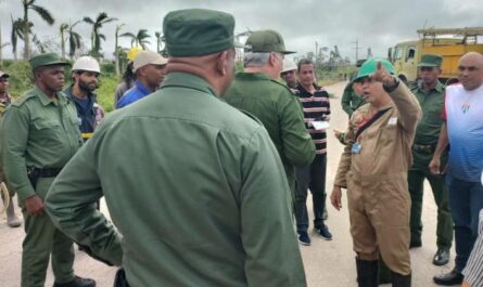 Chequea dirección del país recuperación en La Habana