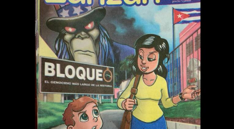 Revista denuncia daños de bloqueo de EEUU contra niñez en Cuba