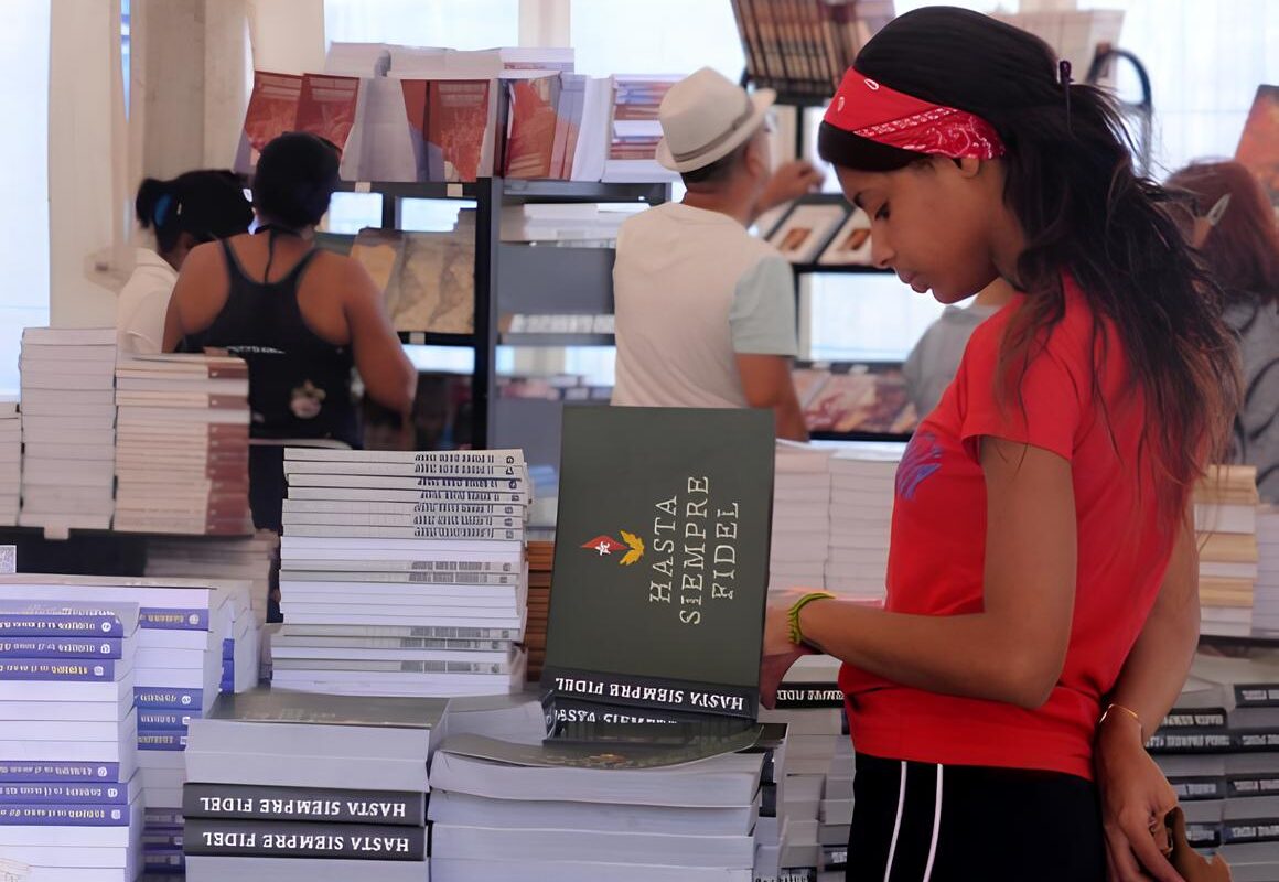 Feria del Libro, idea de Fidel que sigue viva. Foto: Jorge Luis Sánchez.