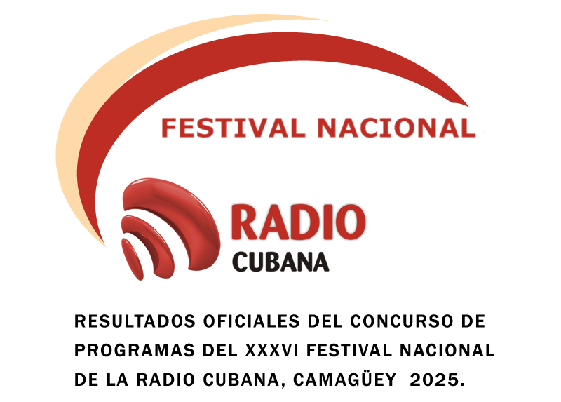 Resultados oficiales del Concurso de programas del XXXVI Festival Nacional de la Radio Cubana, Camagüey 2025