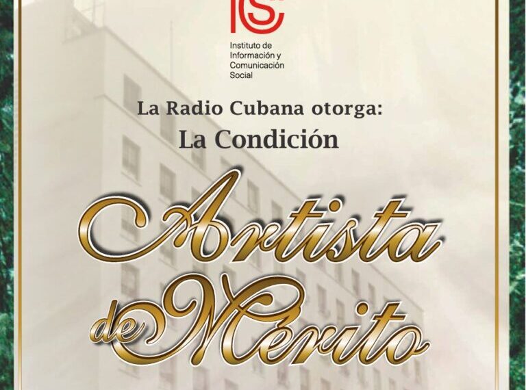 Conceden Condición Artista de Mérito 2025 a destacados profesionales de la Radio Cubana