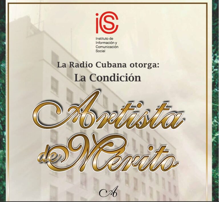 Conceden Condición Artista de Mérito 2025 a destacados profesionales de la Radio Cubana