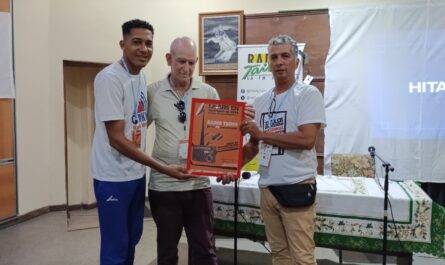 Homenaje a Radio Taíno en la 35 Edición del Taller y concurso nacional de la Radio joven Antonio Lloga in memorian