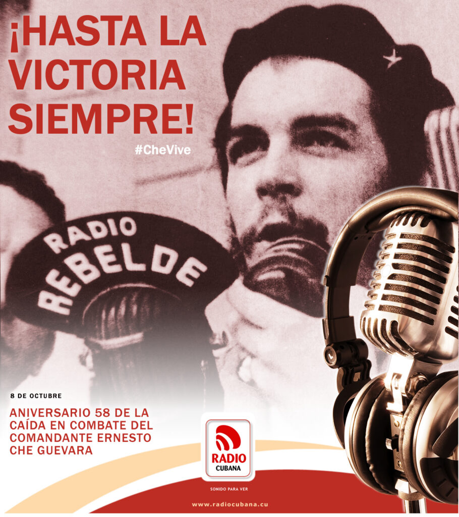 Aniversario 58 de la caída en combate del Comandante Ernesto Che Guevara