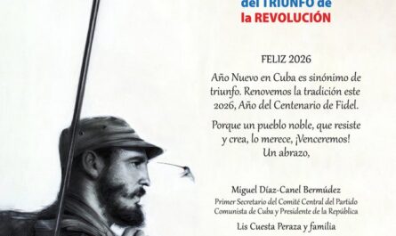 Presidente de Cuba exhortó a sus compatriotas a mantener la unidad en 2026