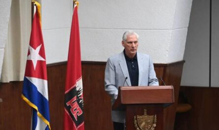 Miguel Díaz-Canel Bermúdez, Primer Secretario del Comité Central del Partido Comunista de Cuba (PCC) y Presidente de la República