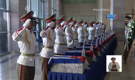 Cuba rinde masivo y solemne homenaje a sus 32 héroes caídos en Venezuela