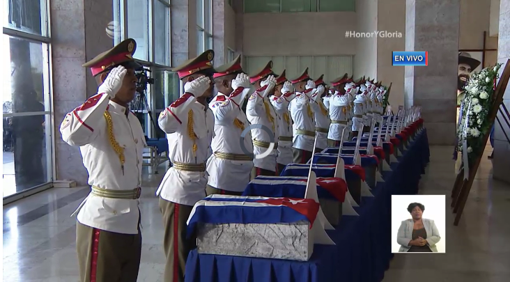 Cuba rinde masivo y solemne homenaje a sus 32 héroes caídos en Venezuela