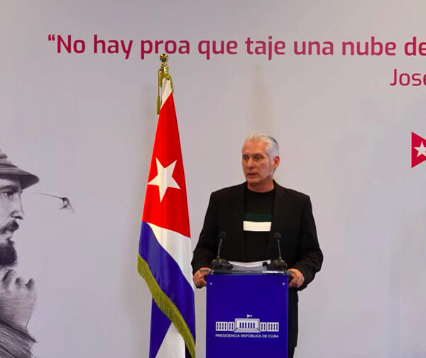 Comparecencia del Presidente Díaz-Canel ante medios de prensa