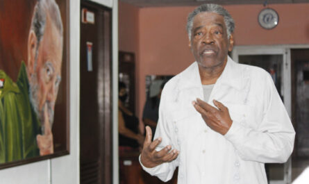 Actor Cubano Alden Nigth, en el Periodico Trabajadores.24 noviembre 2020