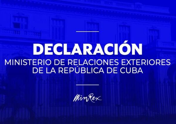 Cuba llama a detener agresión de Estados Unidos e Israel contra Irán y evitar una escalada en Oriente Medio