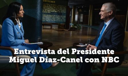 Entrevista de NBC al Presidente Díaz-Canel