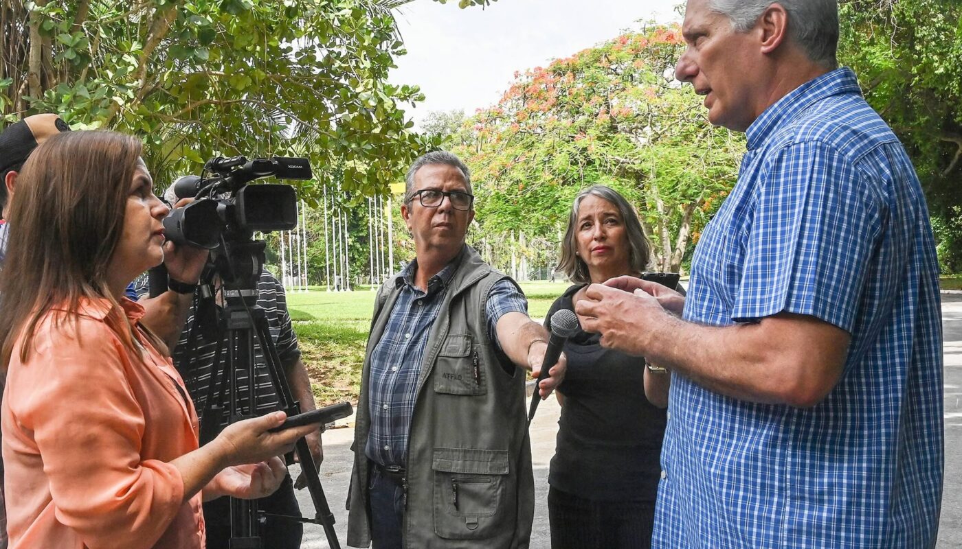 Cuba no se ha detenido, afirma Presidente Díaz-Canel (VIDEO)
