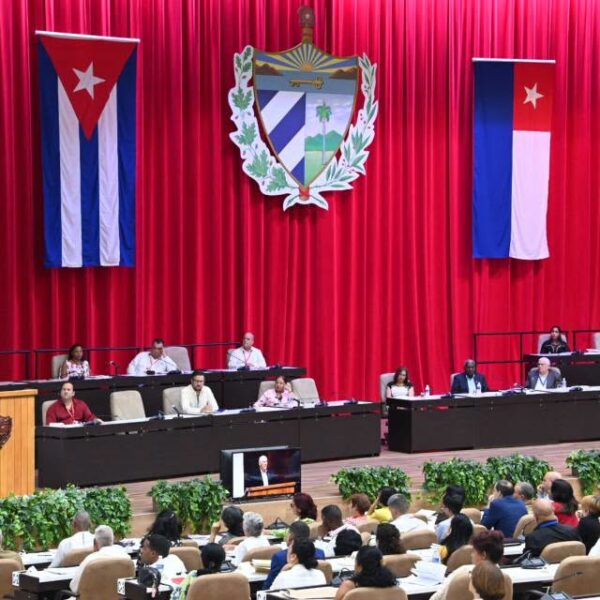 Miguel Díaz-Canel Bermúdez, primer secretario del Comité Central del Partido Comunista de Cuba y presidente de la República.