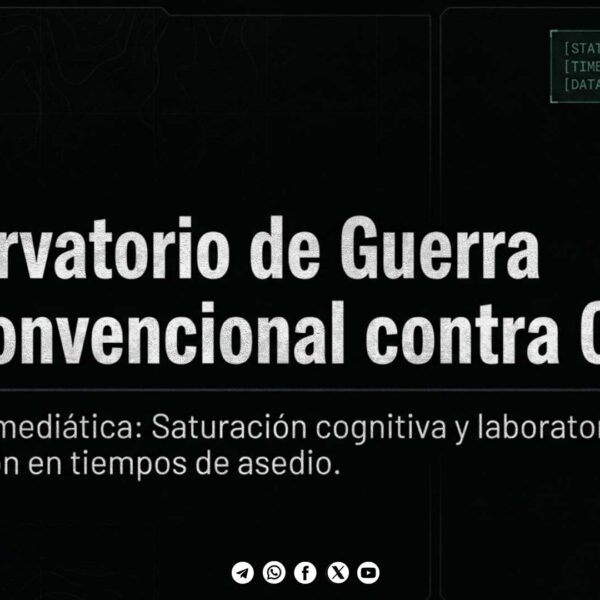 Observatorio de Guerra No Convencional contra Cuba: Saturación cognitiva y laboratorios de intoxicación en tiempos de asedio