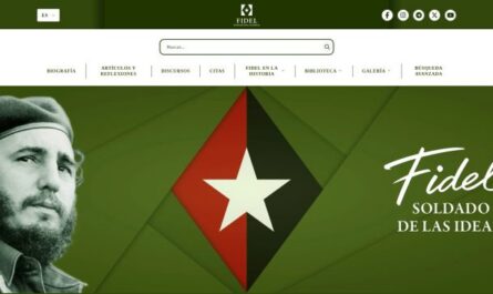 Portada del Sitio Fidel Soldado de las Ideas