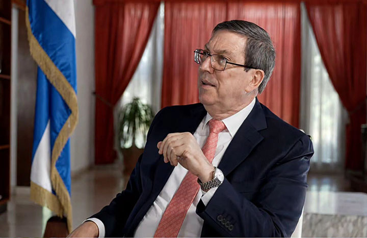 Canciller denuncia cerco petrolero de EE.UU. contra Cuba (Video)