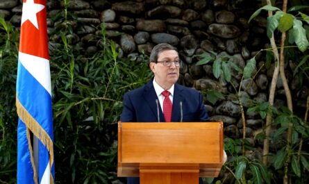 Presenta Bruno Rodríguez el Informe de Cuba que denuncia los daños del bloqueo