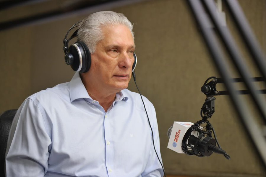 Díaz-Canel participa en la segunda emisión de «Criterio Compartido» por Radio Rebelde